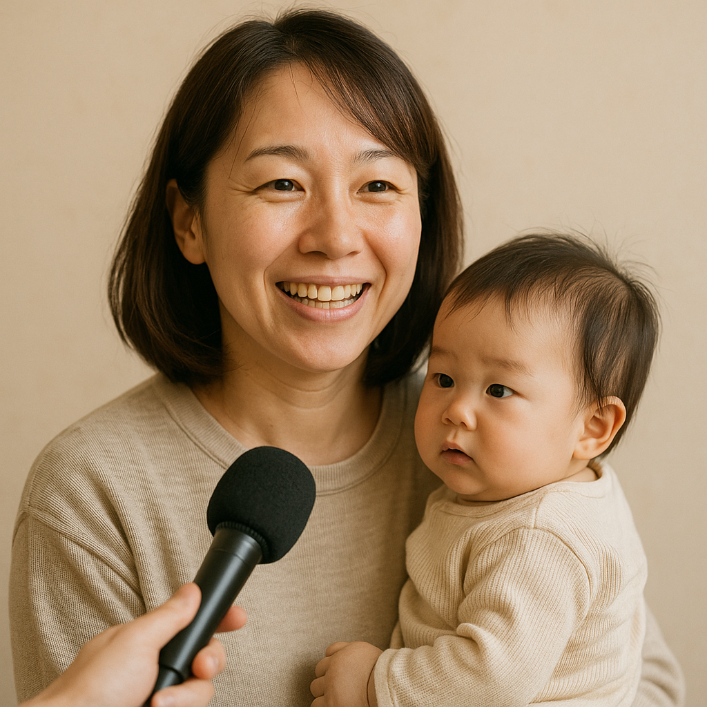 子どもの成長を実感しています